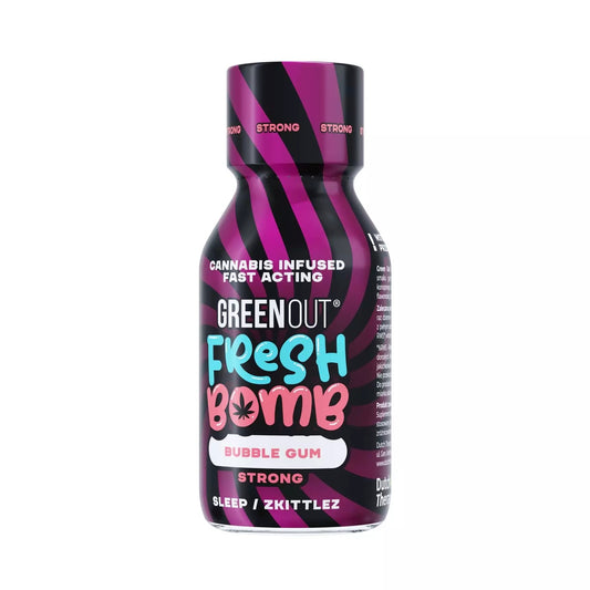 Shot konopny Green Out® Fresh Bomb Bubble Gum 100ml