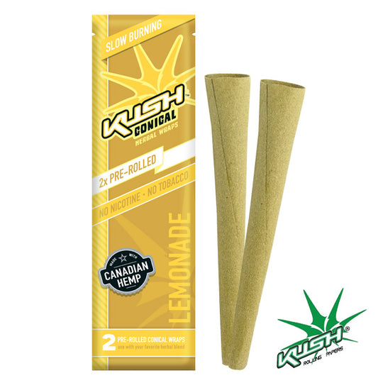 KUSH Lemon Herbal Prerolled Cones