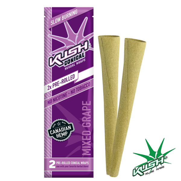 KUSH Grape Herbal Prerolled Cones